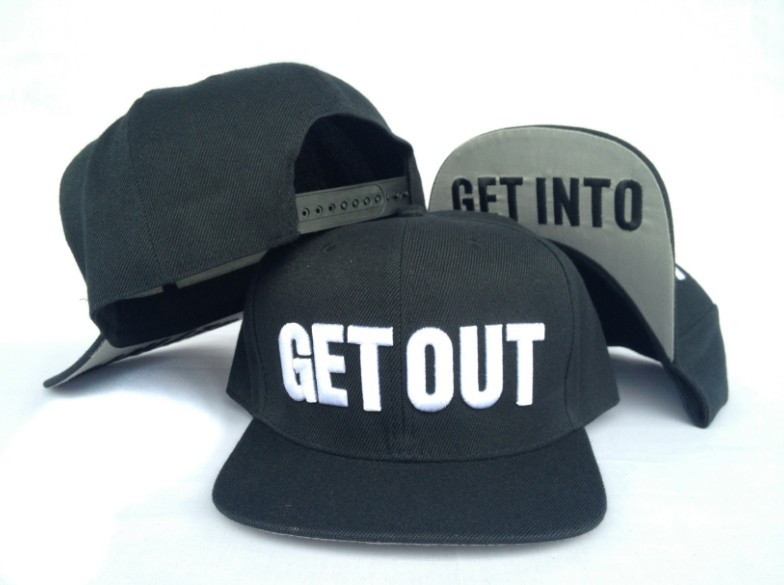 Get Out Snapback Hat #02